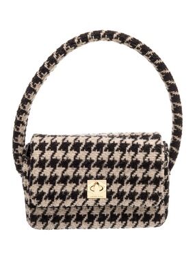 Anine Bing Nico Bag Houndstooth Mini Bag in Black & White